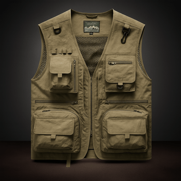 Zekro™ Essential Urban Vest – Multi - Pocket Utility Layer - Zekro Market - 14:771Image Color;5:100014065 - Zekro™ Essential Urban Vest – Multi - Pocket Utility Layer