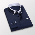 Carino Men's Dress Shirt - Zekro Market - Camisa Social Masculina Carino - 14:365458Pink;5:361386Asian M is Eur XS - Carino Men's Dress Shirt