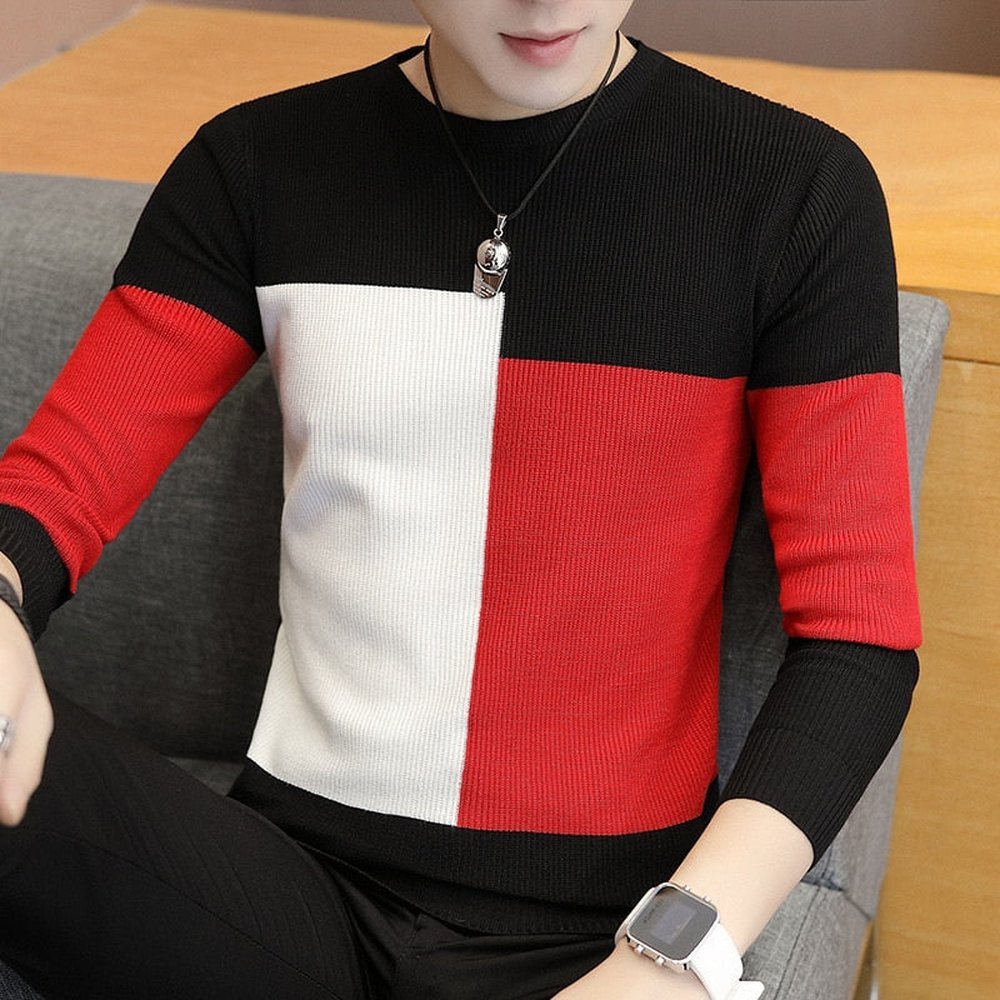 Lisbon Men's Sweater - Zekro Market - Suéter Masculino Lisbon - 14:193Red;5:36138555 - 60kg size L - Lisbon Men's Sweater
